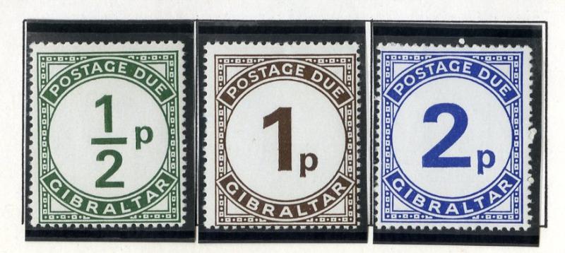 GIBRALTAR J1-J3 MH SCV $5.75 BIN $2.75 NUMERICAL DENOMINATIONS