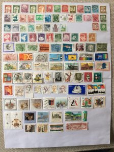 German 100+ stamps - Lot 13
