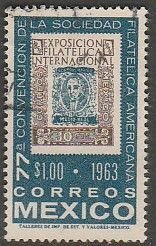 MEXICO 937, Convention of the American Philatelic Soc USED. F-VF. (1143)