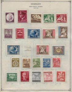 Germany. 1941/43 issues m