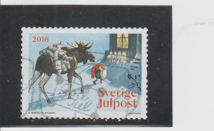 Sweden  Scott#  2790d  Used  (2016 Christmas)