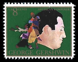 PCBstamps   US #1484 8c Arts - George Gershwin, MNH, (12)