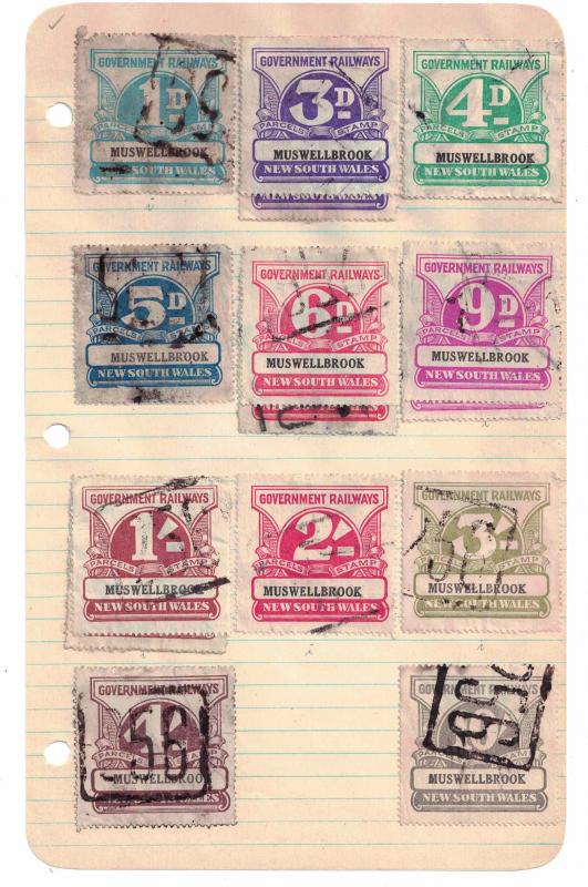 2-Binder hoard of Foreign Railroad Stamps - 350 3 ring pages 1-15 per page