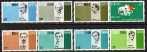 Ireland Sc #207a-213a Mint Hinged pairs