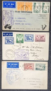 22 Australia flight airmail covers 1930s-1970 [y.78]