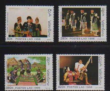 Laos MNH sc# 1250-3 Music 2012CV $5.90