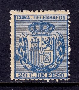 Cuba - Yvert Telegraph #77 - MH - YT €2.50