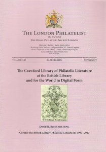 CRAWFORD LIBRARY of PHILATELIC LITERATURE British Library in DIGITAL FORM