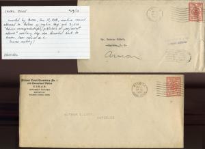 Canal Zone Used Covers Scott #U9-U11 Large Lot  (LOT #385)