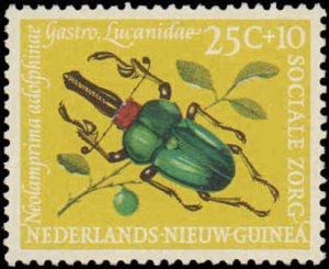 Netherlands New Guinea #B27-B30, Complete Set(4), 1961, Insects, Hinged
