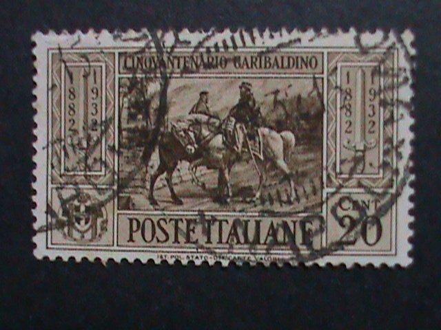 ITALIY-1931 OVER 91 YEARS OLD -ITALY  USED STAMPS VF WE SHIP TO WORLD WIDE