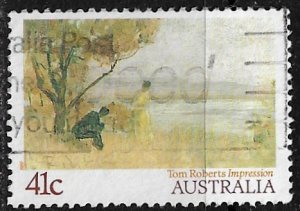 Australia ~ Scott # 1149 ~ Used ~ Impression by Tom Roberts