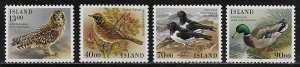 Iceland Scott #'s 642 - 645 MNH