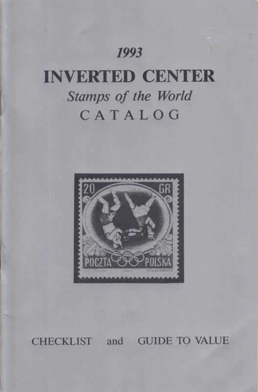 Inverted Center Stamps of the World Catalog, by Martin Sellinger, NEW 