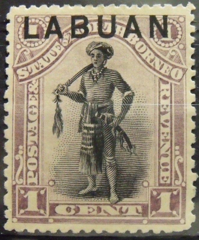 18352   LABUAN   MH # 49b      Perf. 14                  CV$ 16.50