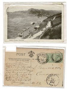 Great Britain 1907 postcard Torrington