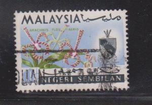 NEGRI SEMBILAN Scott # 84 Used - Flowers