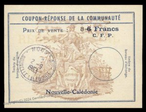 Nouvelle Caledonie New Caledonia International Reply Coupon IRC Post Offic 98978