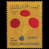 MAURITANIA 1970 - Scott# C104 Apollo 13 Gold Set of 1 NH