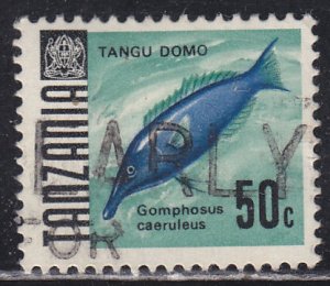 Tanzania 25 Birdfish 1967