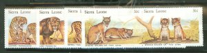 Sierra Leone #498A-504A Mint (NH) Single (Complete Set)