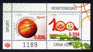 Montenegro Sc# 345a MNH Sports (S/S)