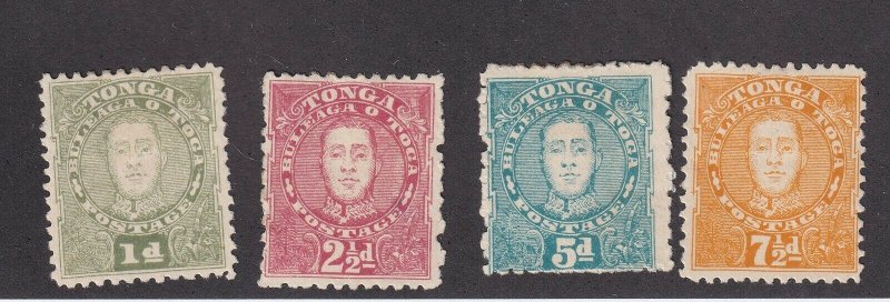 Tonga Scott # 29 - 32 Set VF OG mint previously hinged nice color ! see pic !