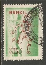 BRAZIL 887 VFU WORLD CUP O353-4