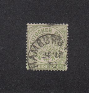 North German Confederation Scott #2 Used