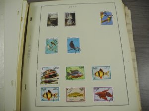 CUBA, 100s & 100s of Stamps mostly hinged on Scott pages