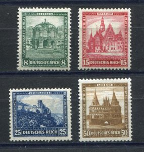 GERMANY REICH 1931 WINTER HELP SCOTT B38-B41 PERFECT MNH