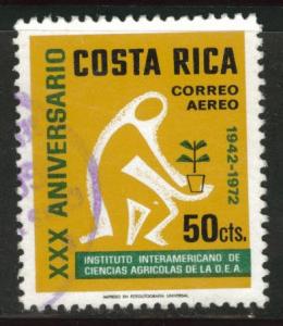 Costa Rica Scott C541 used  1972  Airmail 