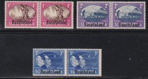 Basutoland # 29-32, Peace Issue, Mint LH, Third Cat