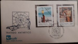 L) 1987 ARGENTINA, 25th ANNIVERSARY OF THE ANTARCTIC TREATY, MARINE BIOLOGY, ORN 