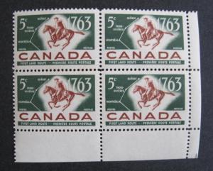 Canada 413 Corner Block LR VF MNH