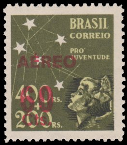 BRAZIL STAMP 1944 SCOTT # C57. UNUSED. SCV: $4.00