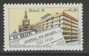 BRAZIL SG2477 1991 CENTENARY OF JORNAL OF BRAZIL MNH