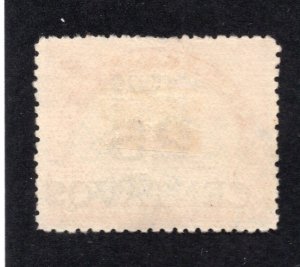 Guatemala 1922 25c on 30c Surcharge, Scott 195 used, value = 45c