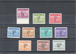 Guernsey 1971 - Postage Due - MNH Set - SG D8-D17