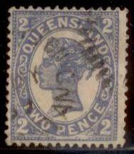 Australia-Queensland 1897 SC#114 Used CO2