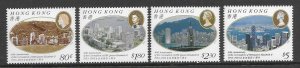 Hong  Kong  673-76   1993  set  4  VF NH