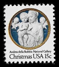 PCBstamps   US #1768 15c Christmas - Madonna, 1978, MNH, (6)