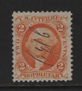 R14c VF used revenue stamp neat cancel nice color cv $ 70 ! see pic !