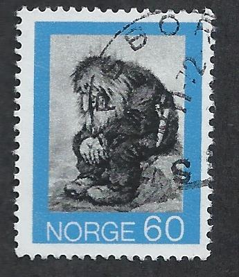 NORWAY SC# 600 FVF/U 1972