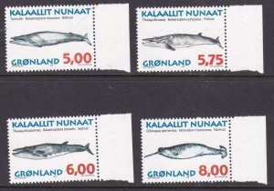 Greenland, Fauna, Whales MNH / 1997