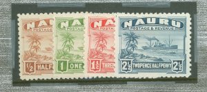 Nauru #17a/21a Unused