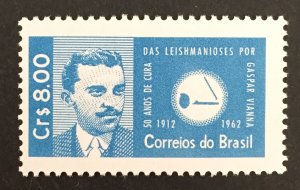 Brazil 1962 #938, Gaspar Vianna, MNH.