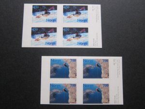 Norway 2001 Sc 1294a-95a set MNH