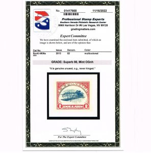 EXCEPTIONAL GENUINE SCOTT #4806a MINT OG NH PSE CERT GRADED SUPERB-98  #19070