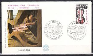 France, Scott cat. 1682. Violins issue. First day cover. ^